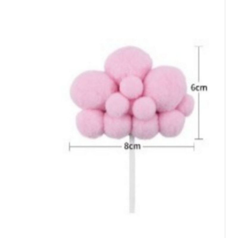 Jual Topper Arch Ball Baby Shower Archball Balon Ballon Bola Lucu Pelangi Awan Cloud Dekorasi