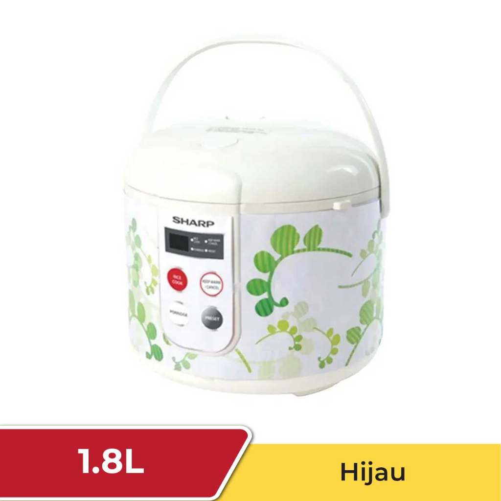 Jual Rice Cooker SHARP KS-T18TL-GR-ST (unit eksdisplay) | Shopee Indonesia