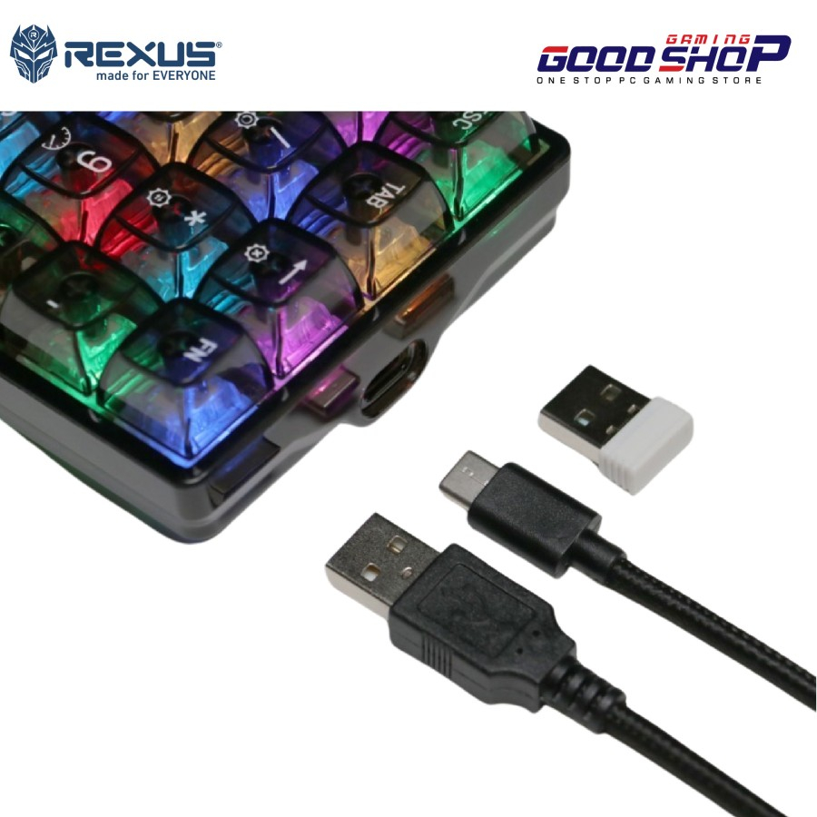 Jual Rexus Keyboard Numeric Mechanical Daxa M22 | Shopee Indonesia