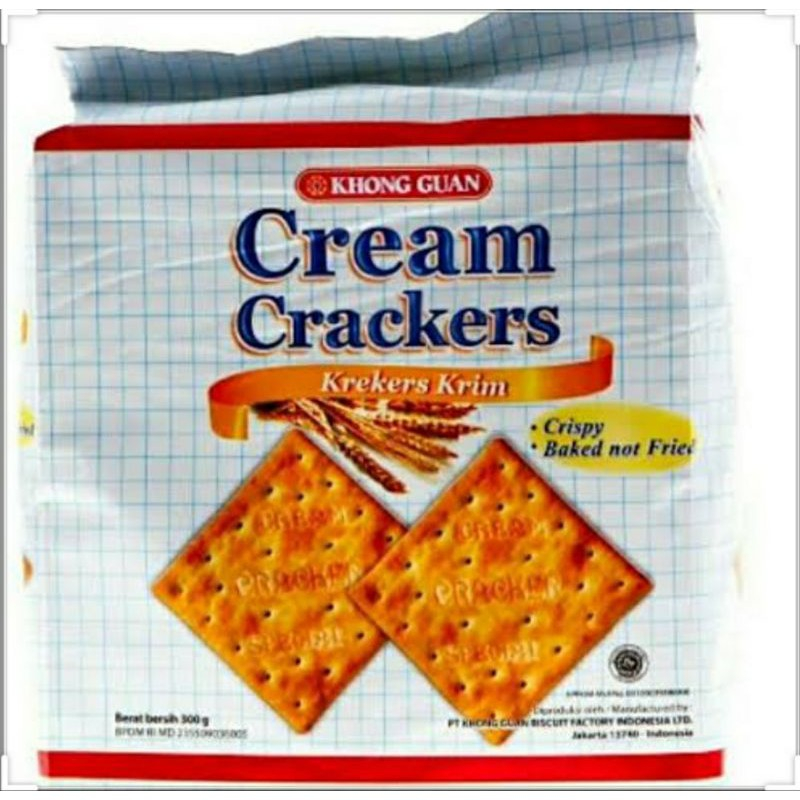 Jual Cream Crackers Khong Guan 300g Shopee Indonesia