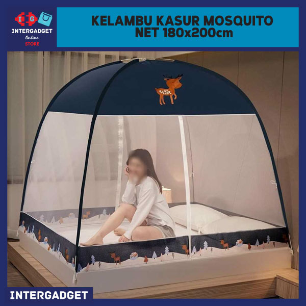 Jual Jaring Anti Nyamuk Kelambu Kasur Mosquito Net X Cm Shopee