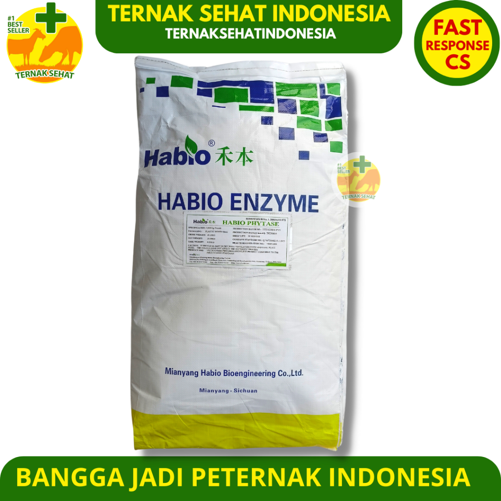 Jual Enzyme Phytase Habio Kg Enzim Feed Additive Pakan Hewan Shopee Indonesia