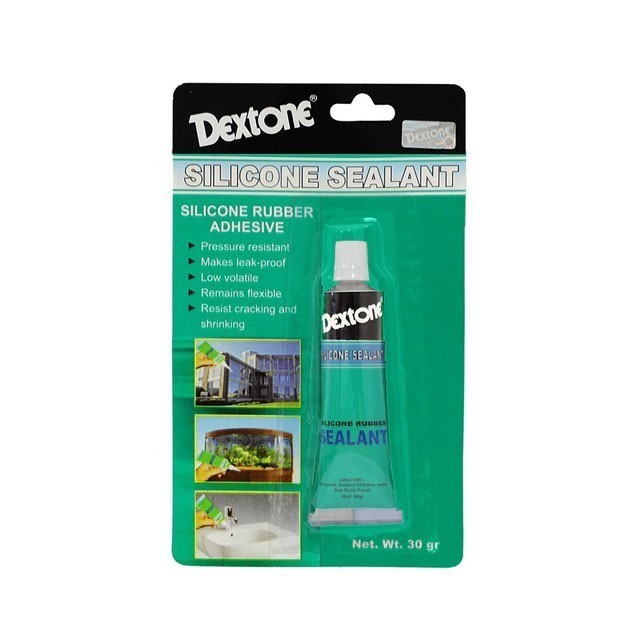Jual Dextone Silicone Sealant - Silicone Rubber Adhesive Clear | Shopee ...
