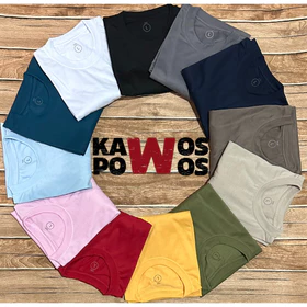 Kaos Polos Lengan Pendek Soft Combed 24S Premium