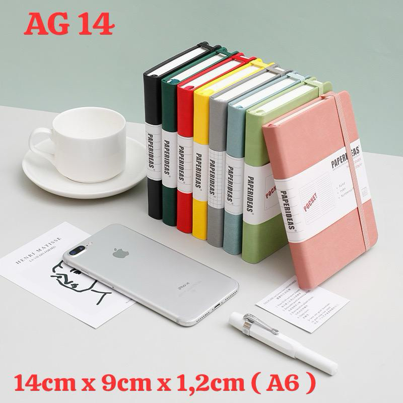 Jual AG 14 Notebook mini pocket A7/A6 Buku catatan kecil Book aesthetic ...