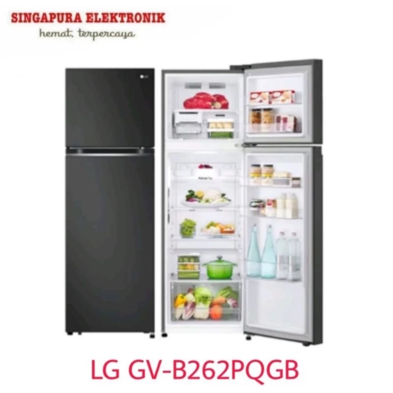 Jual LG Kulkas GV B262PQGB Shopee Indonesia