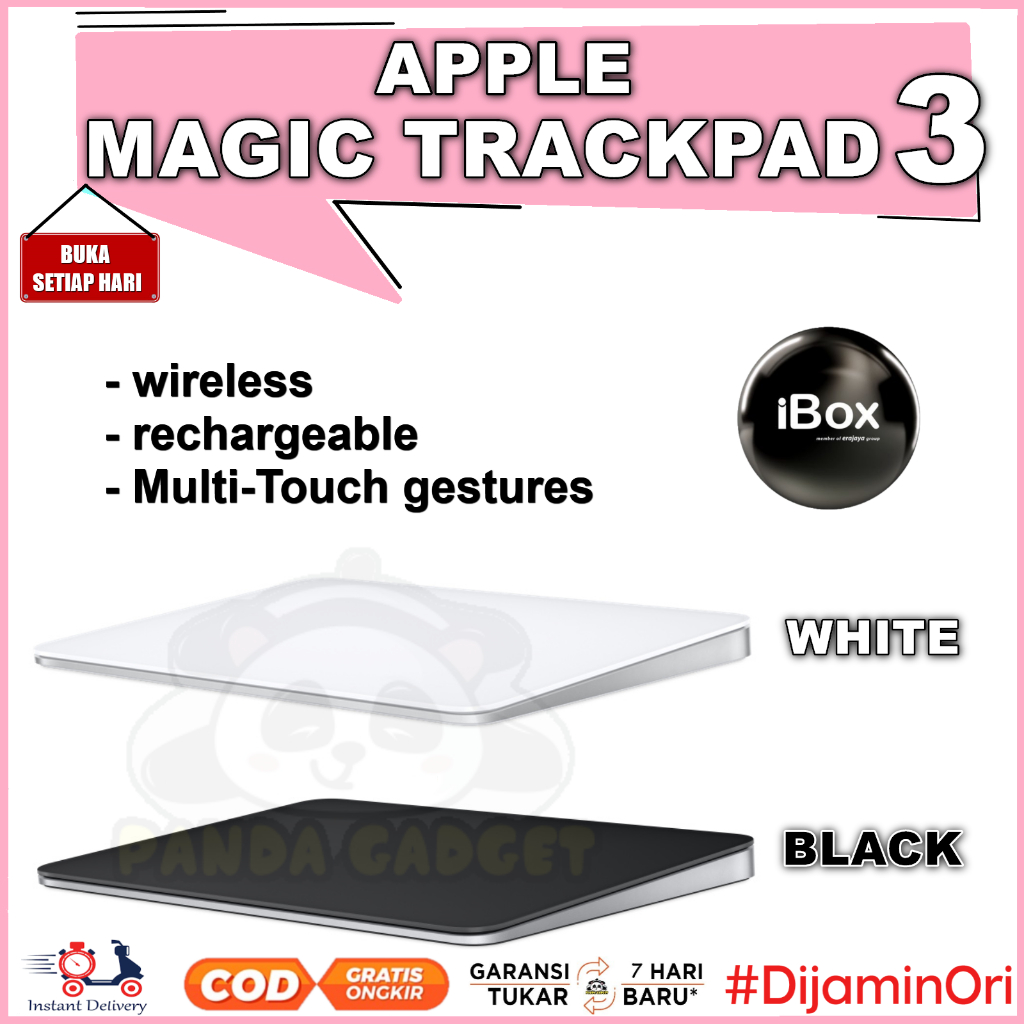 Jual Apple Magic Trackpad 3 Multi Touch White & Black Wireless ...