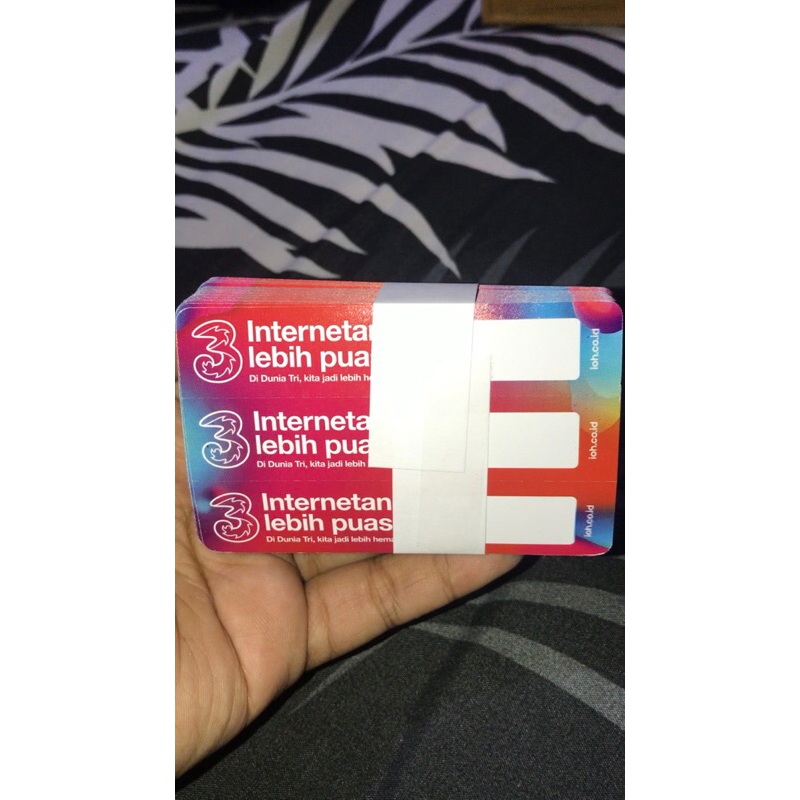 Jual Voucher Kosong Tri Nasional 150 Pcs (Non Exp) | Shopee Indonesia