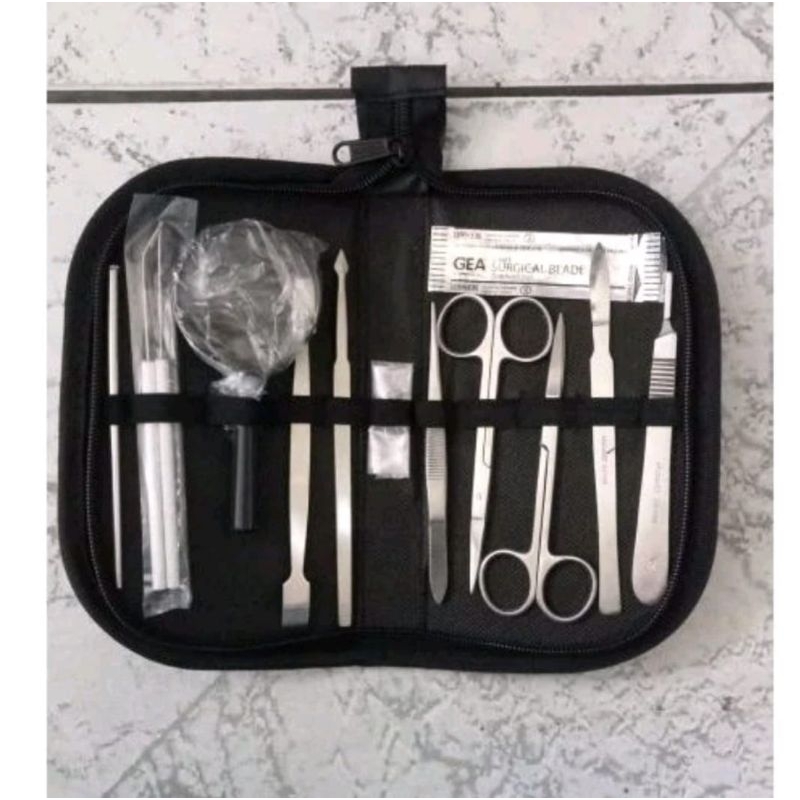 Jual Alat Bedah Hewan Dissecting Set Disekting Set Disecting Kit ...