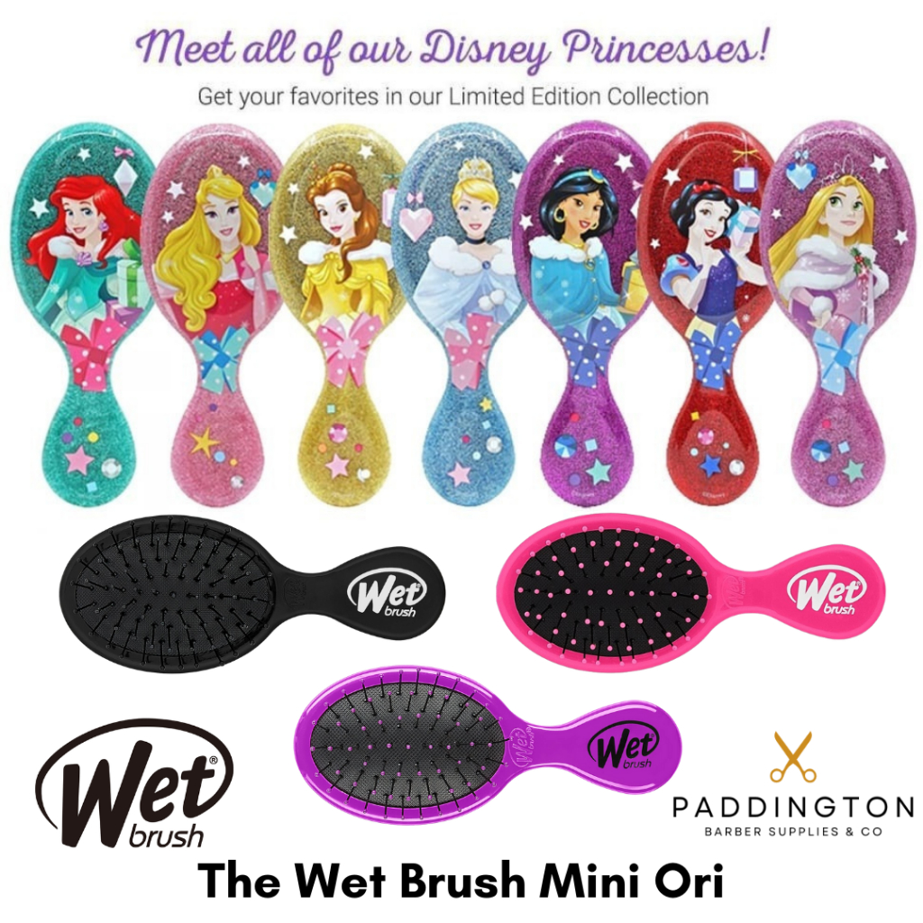 Jual The Wet Brush Detangler Mini / Sisir Anti Kusut Wetbrush Glitter