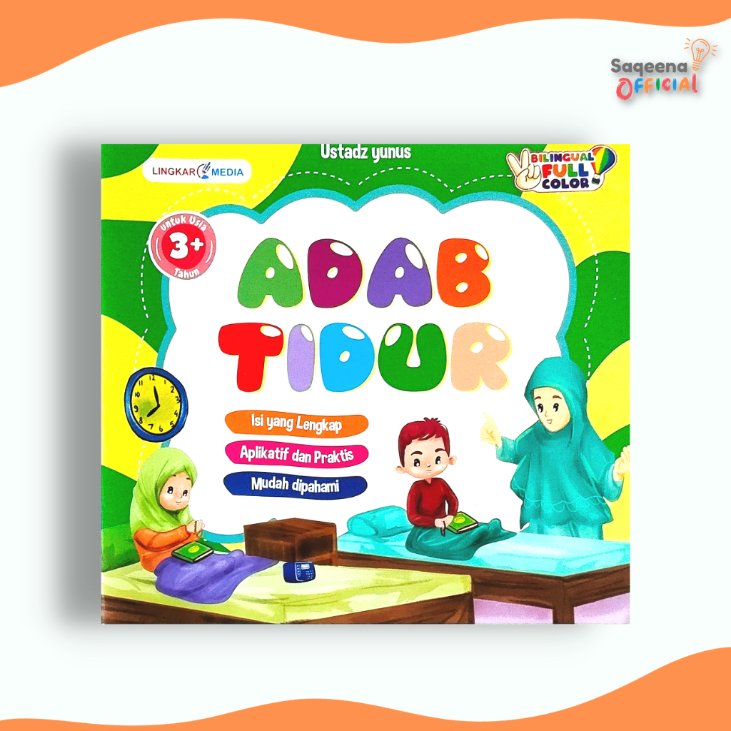 Jual Buku Cerita Anak Islami Seri Adab Tidur/Buku Cerita Anak Bergambar ...