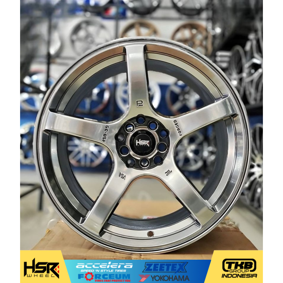 Jual velg palang 5 ring 18 baut 5 velg mobil r18 hsr tendon innova
