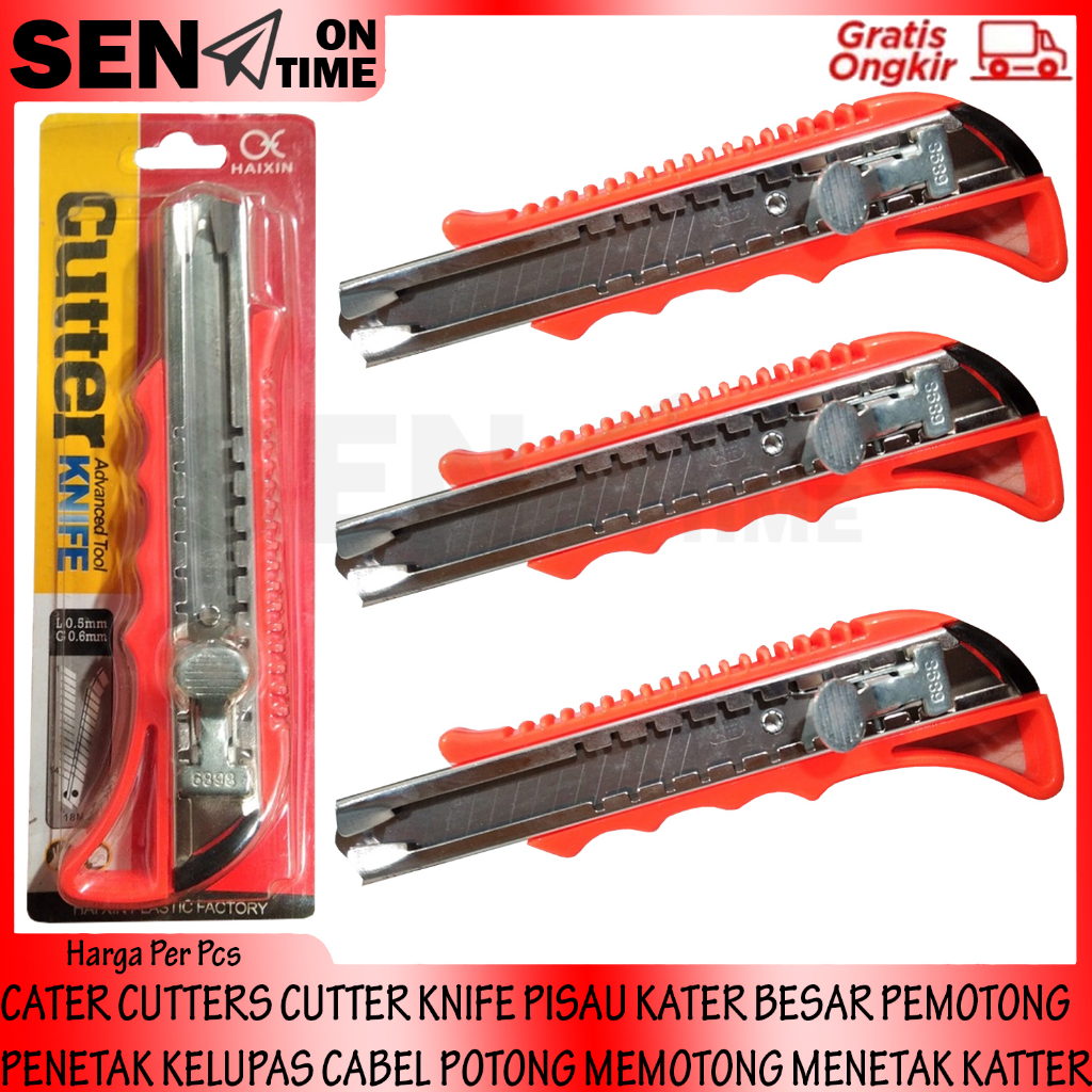 Jual CATER UKIR CUTTERS CUTTER KNIFE HAIXIN KATER BESAR PEMOTONG ...