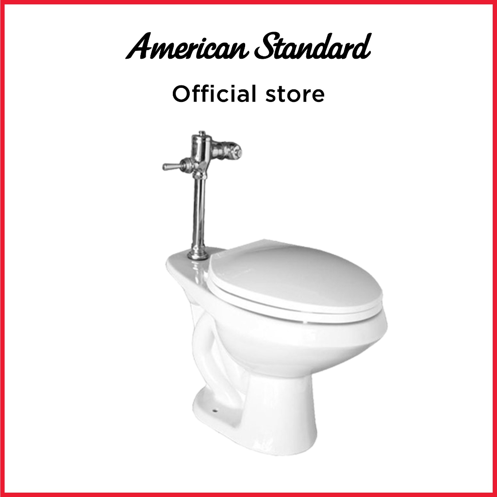 Jual American Standard Kloset Duduk Cadet II Elongated Top Spud