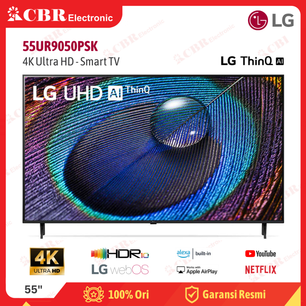 Jual TV LG 55 Inch LED 55UR9050PSK (4K UHDSmart TV) Shopee Indonesia