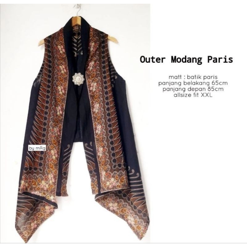 Jual OUTER MODANG BATIK PARIS SOLO | Shopee Indonesia