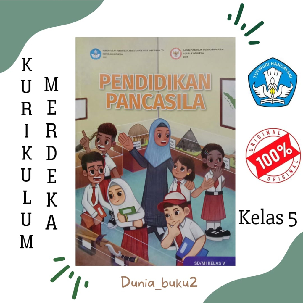 Jual BUKU SISWA PENDIDIKAN PANCASILA KURIKULUM PENGGERAK-MERDEKA KELAS ...