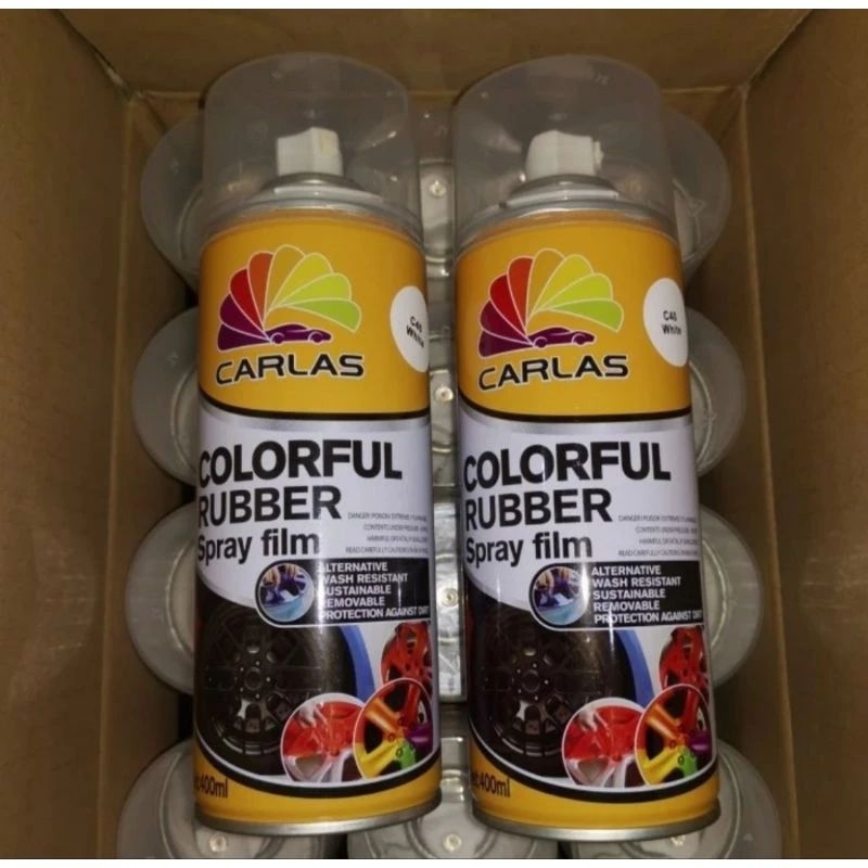 Jual Carlas rubber paint white Shopee Indonesia
