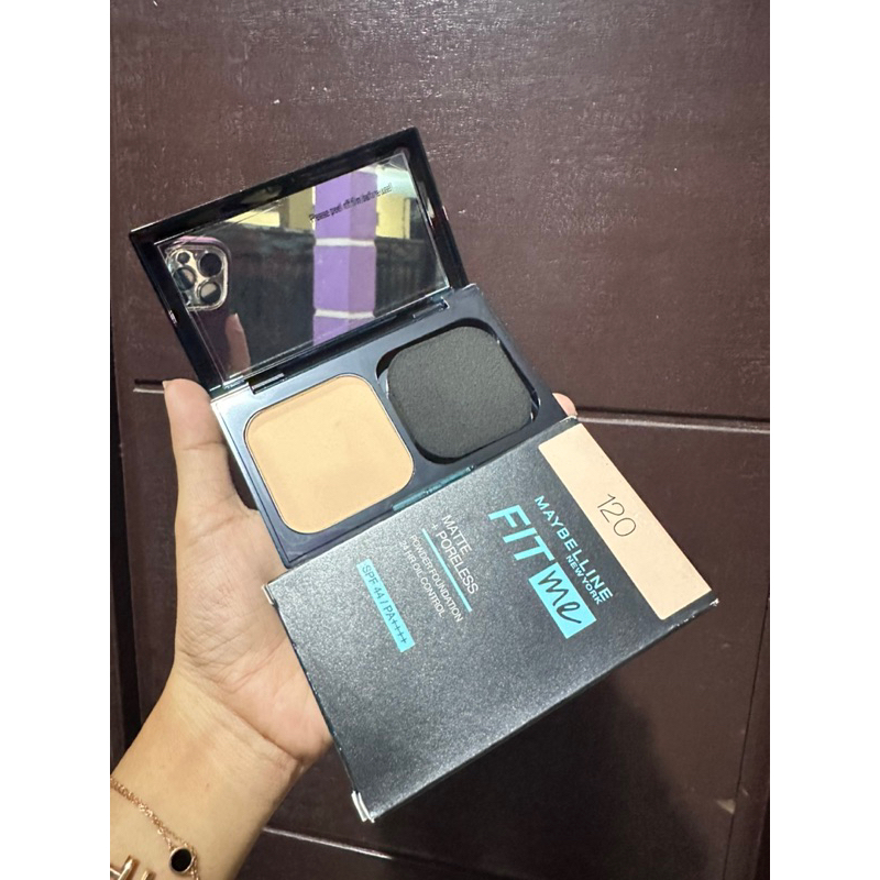 Jual Maybelline Fit Me Matteporeless Powder Foundation 24hr Oil Control Shopee Indonesia 6813