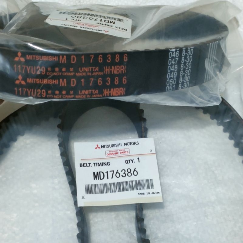 Jual Timing Belt Mitsubishi Lancer Evo 4 CK4 MD176386 Made In Japan