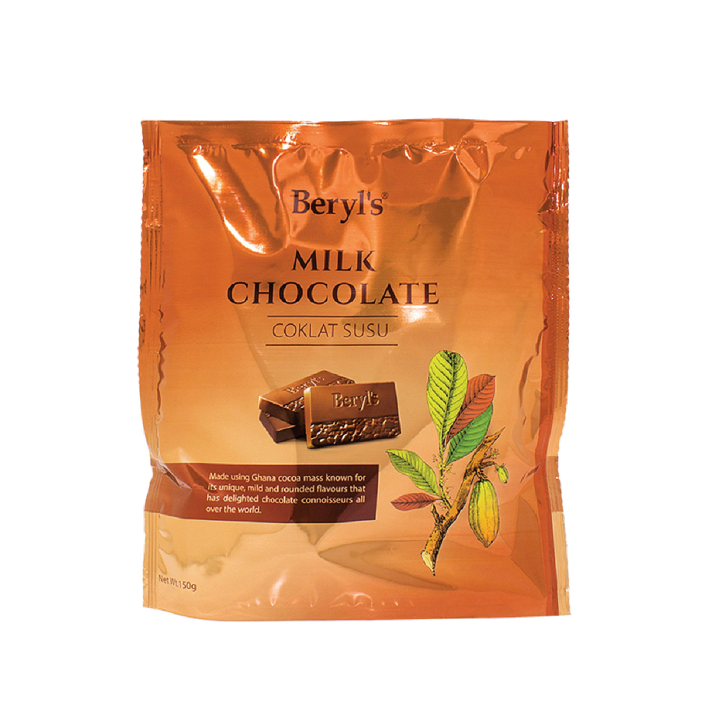 Jual Beryl's Milk Chocolate Ghana Pouch | Shopee Indonesia