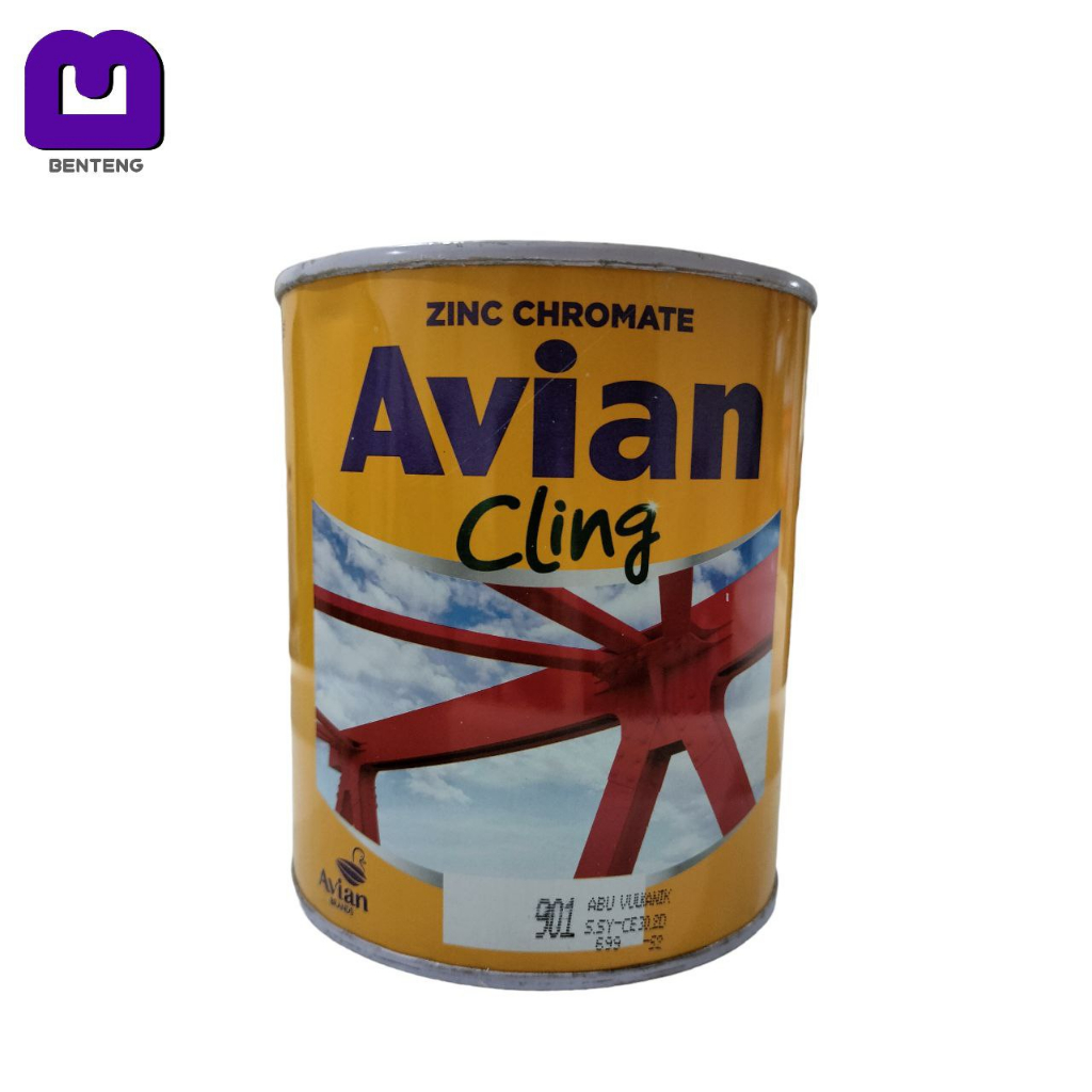 Jual AVIAN CLING ZINC CHROMATE 1 KG / CAT DASAR BESI Shopee Indonesia