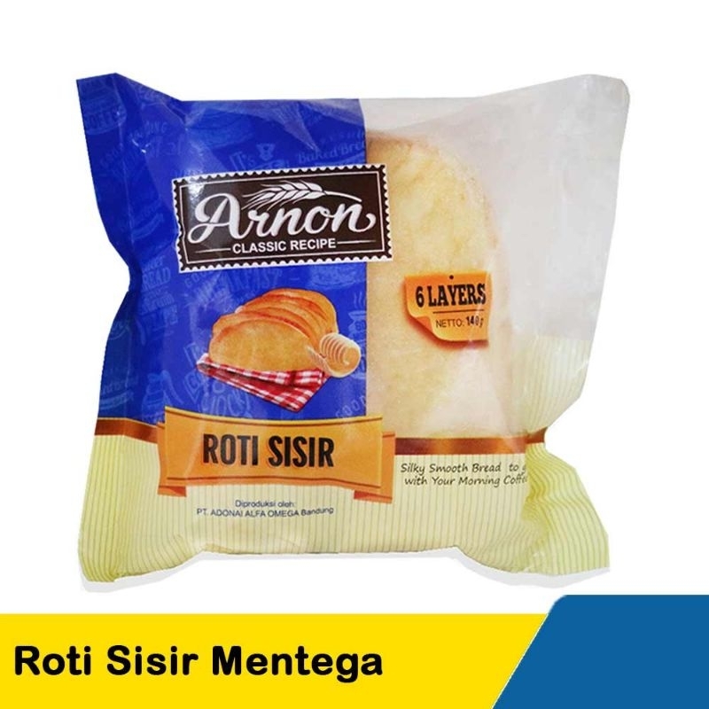 Jual Arnon Roti Sisir Mentega 140G | Shopee Indonesia