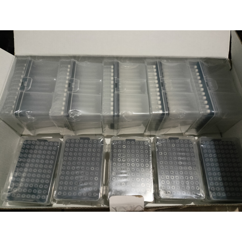 Jual Universal Filter Tips 10 ul, 96 Tips/Rack, Sterile, Low Retention ...