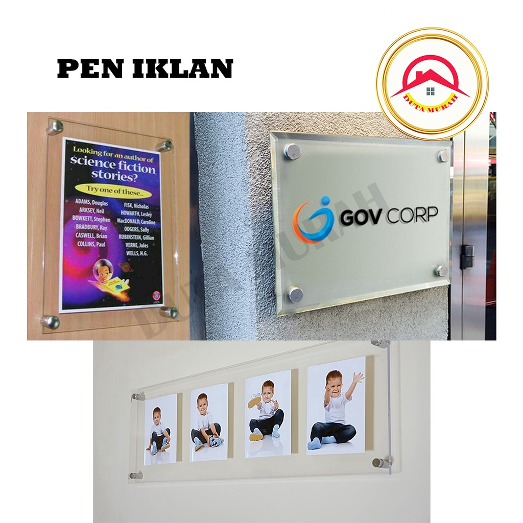 Jual Pen Iklan 25 x 80 mm / Pen Baut Iklan Kaca Akrilik Sign Board ...