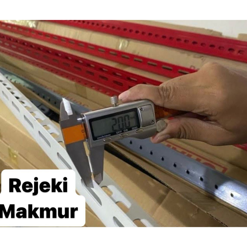 Jual Besi Siku / Rak Siku / SIKU LUBANG TEBAL 2 MM OSIRIS BERAT 3,1 KG ...