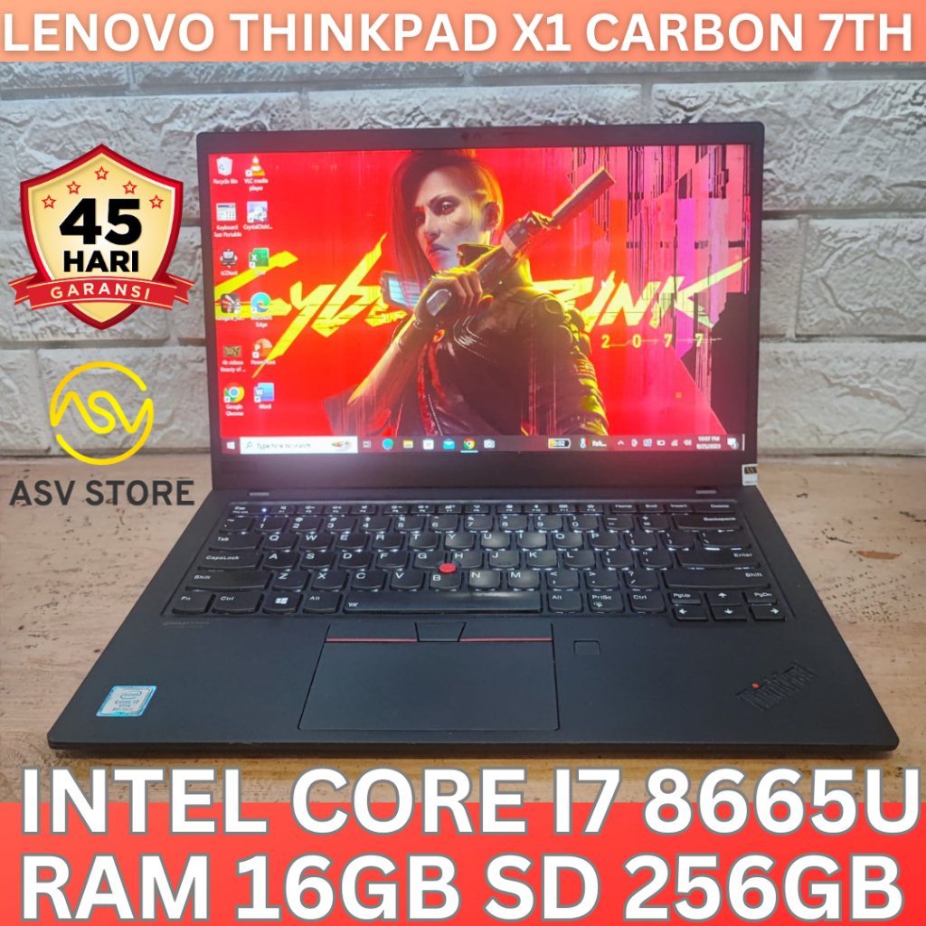 Jual LENOVO THINKPAD X1 CARBON 7TH CORE I7 8655U RAM 16GB SSD 256GB ...