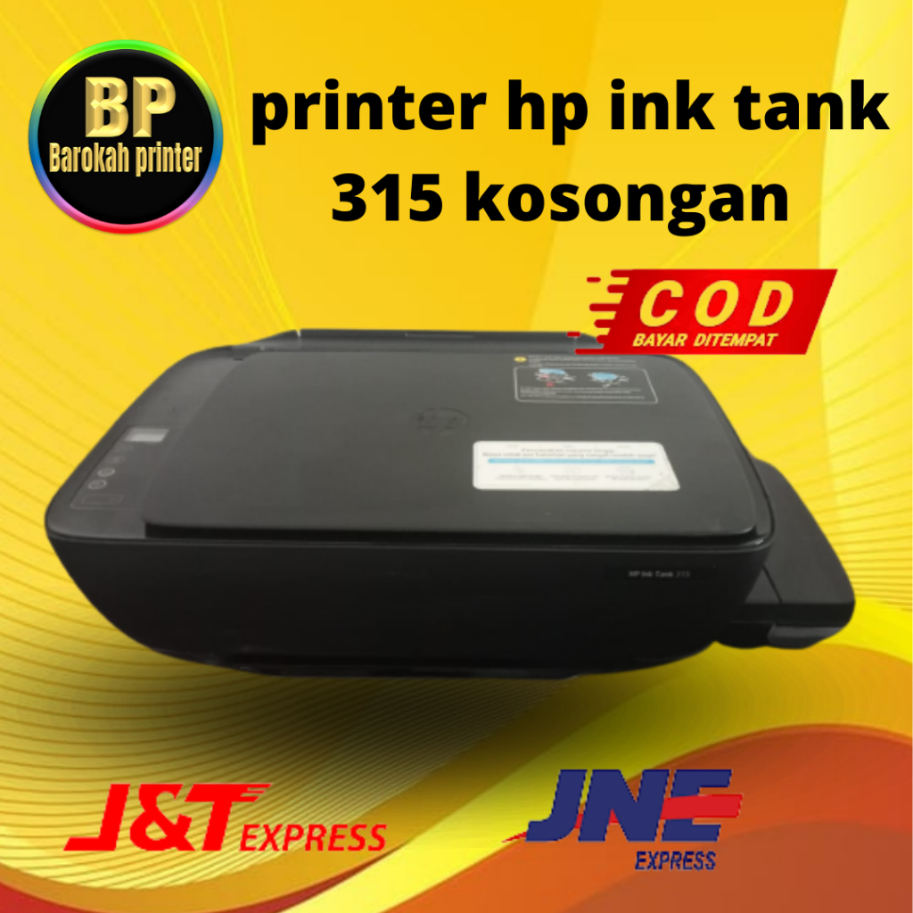 Jual Printer Hp Ink Tank 315 Kosongan ( tampa cartridge ) Shopee