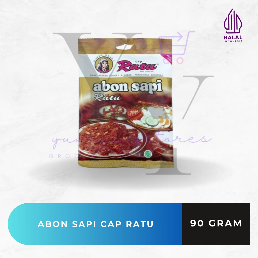 Jual Abon Sapi Cap Ratu 90 Gram Shopee Indonesia