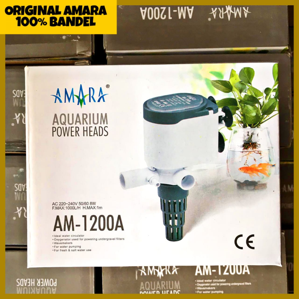 Jual Power Head Amara Am Pompa Aquarium Celup Shopee Indonesia