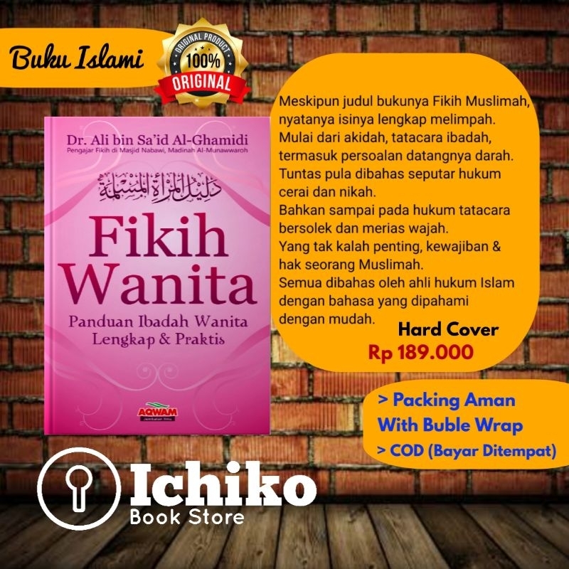 Jual Buku Fikih Wanita Panduan Ibadah Lengkap And Praktis Aqwam