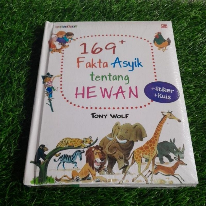 Jual BUKU 168 + FAKTA ASYIK TENTANG HEWAN STIKER KUIS | Shopee Indonesia