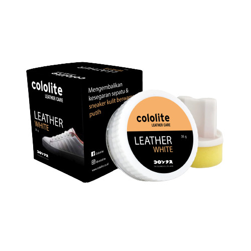 Jual Cololite Leather White | Shopee Indonesia
