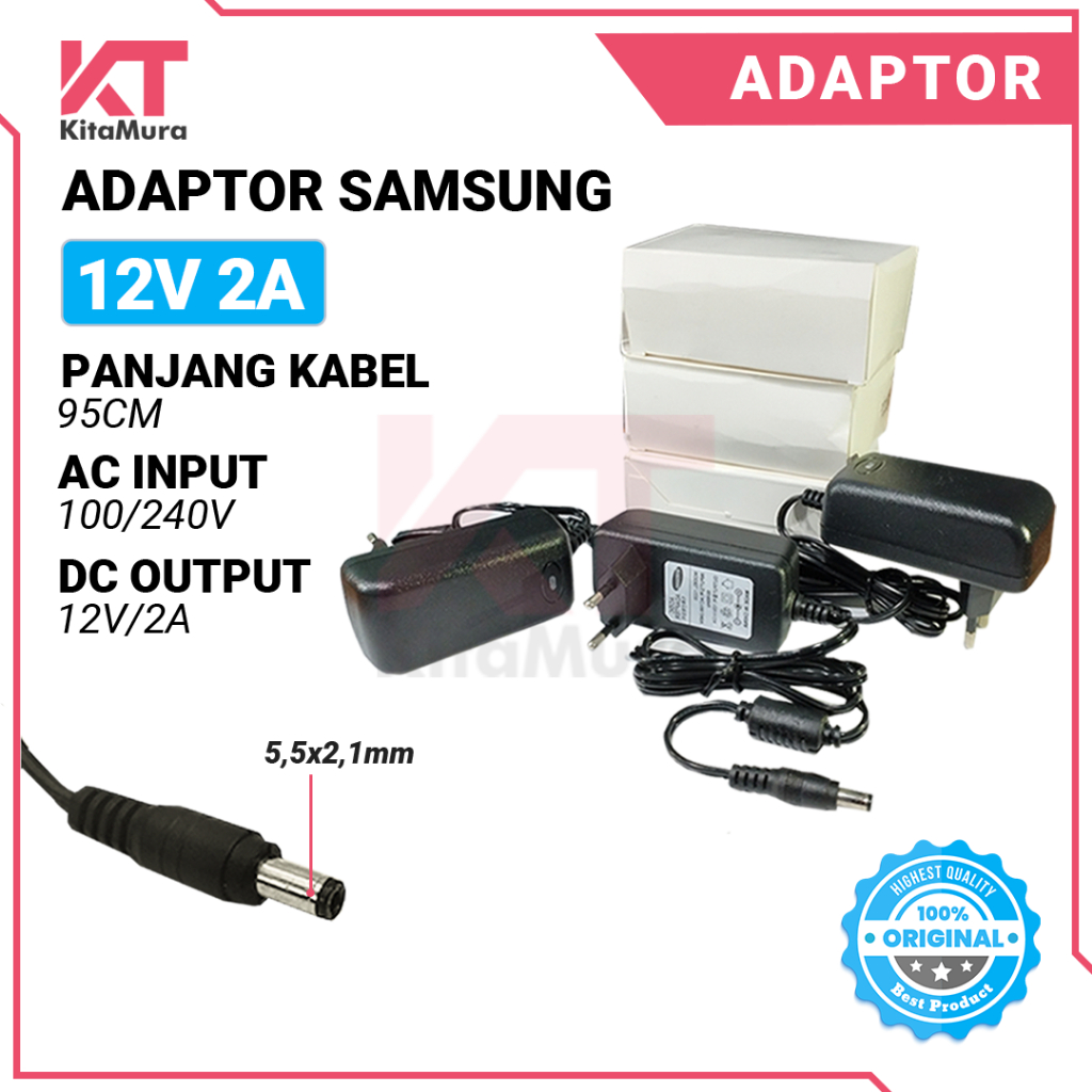 Adattatore Di Alimentazione AC A DC 6V 2A, Spina 5,5mm X 2,1mm, Con Spina 3,5mm X 1,35mm - 4,0mm X 1,7mm - Foto 6