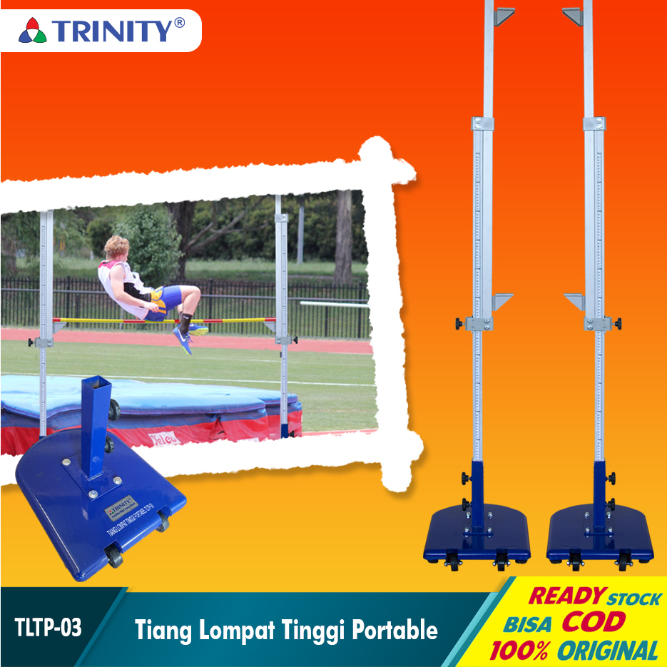 Jual Tiang Lompat Tinggi Portabel TLTP03 (Portable High Jump Stand) Shopee Indonesia