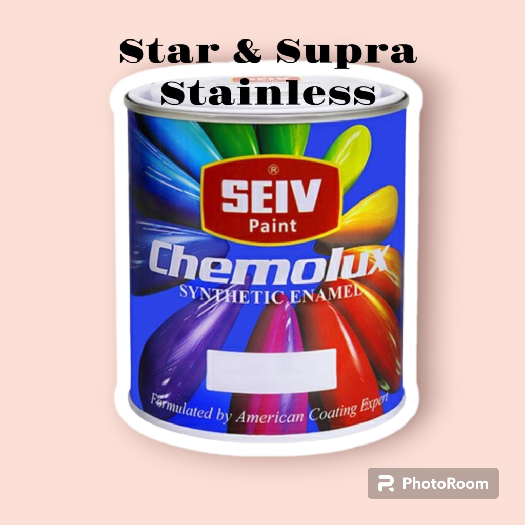 Jual SEIV Chemolux Synthetic Enamel Cat kayu & besi kemasan 1liter ...