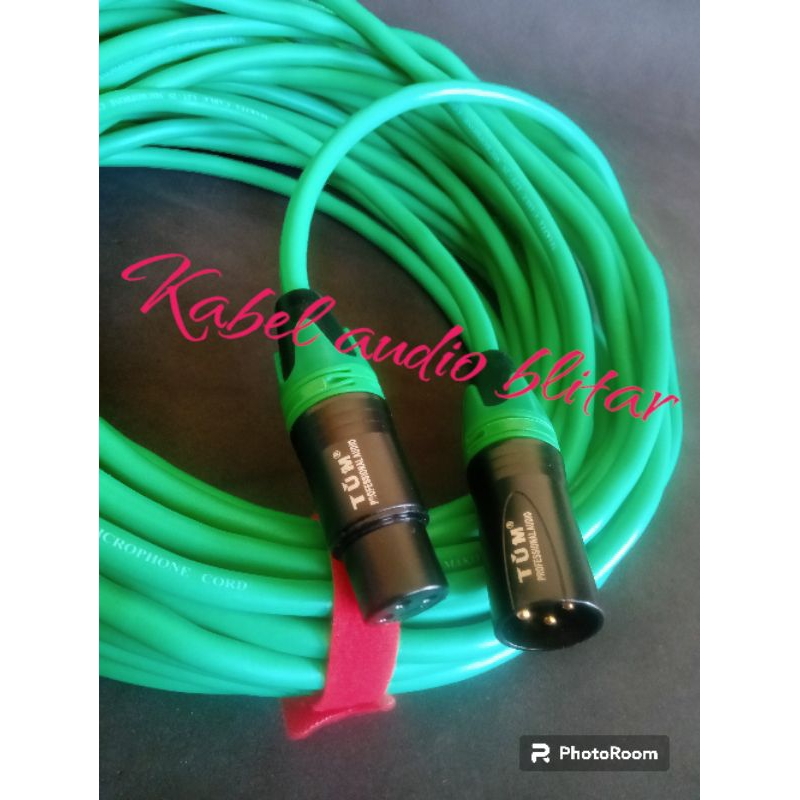 Jual Kabel Mic Microphone Xlr Tum Male To Xlr Female Kabel Makita