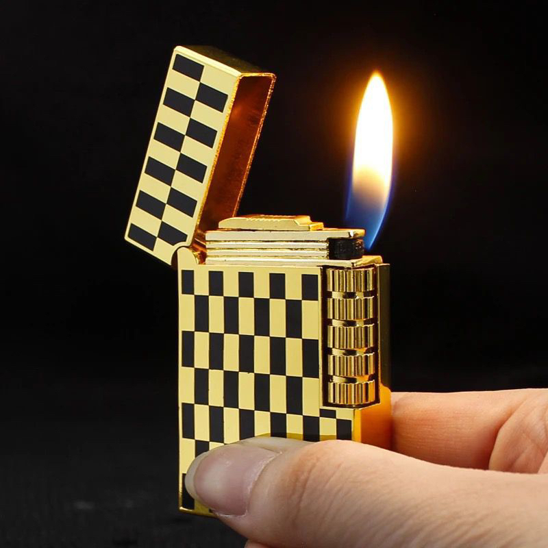 Jual Korek Api Dupont Motif Kombinasi Kotak Mewah Korek Api Isi Ulang ...