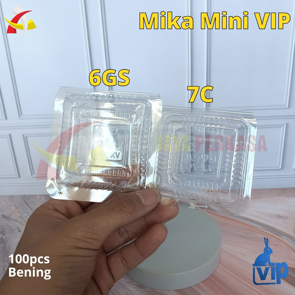 Jual Mika 7 / Mika Plastik 7C VIP / Mika Pie / Mika Plastik 7x7x2,5 ...