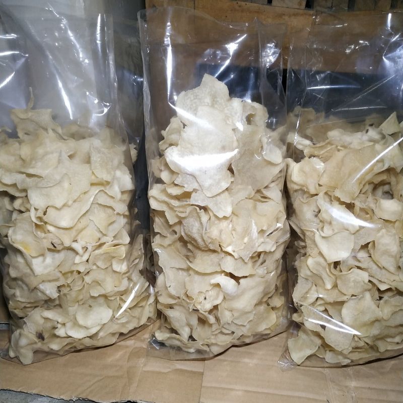 Jual Keripik Gadung 1kg Mentah Kerupuk Gadung Mentah 1 Kg Asli