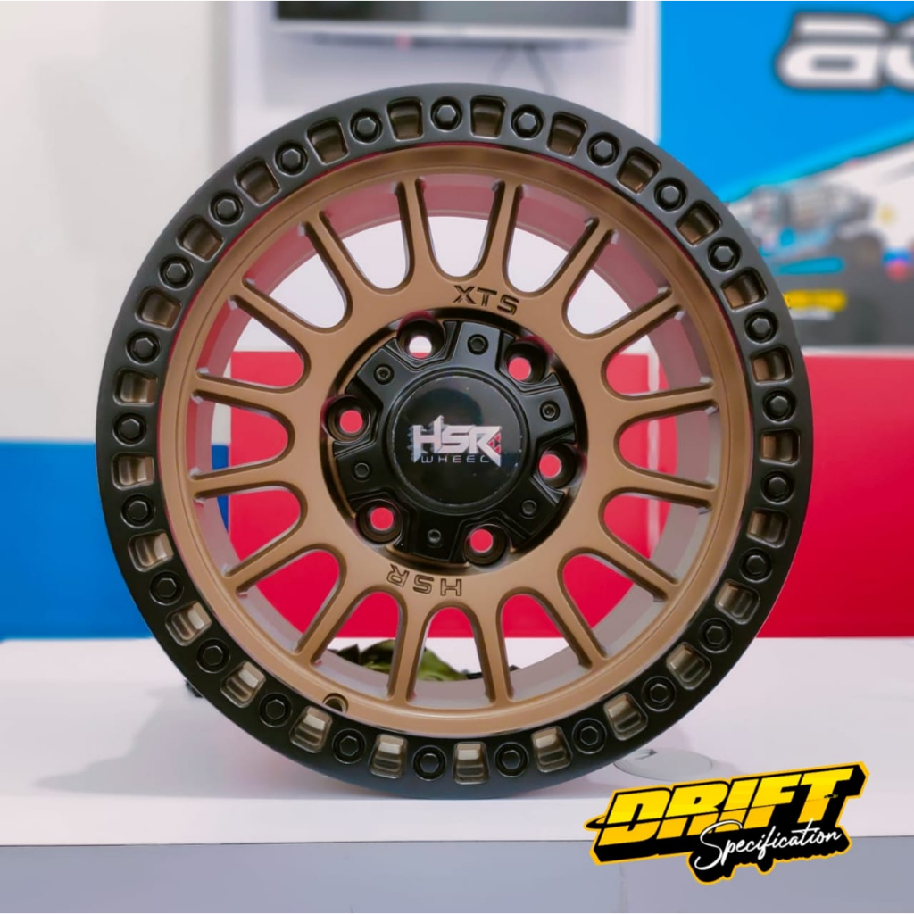 Jual Velg Offroad HSR XTS05 R15 Lubang 6 untuk mobil Dmax Triton ...