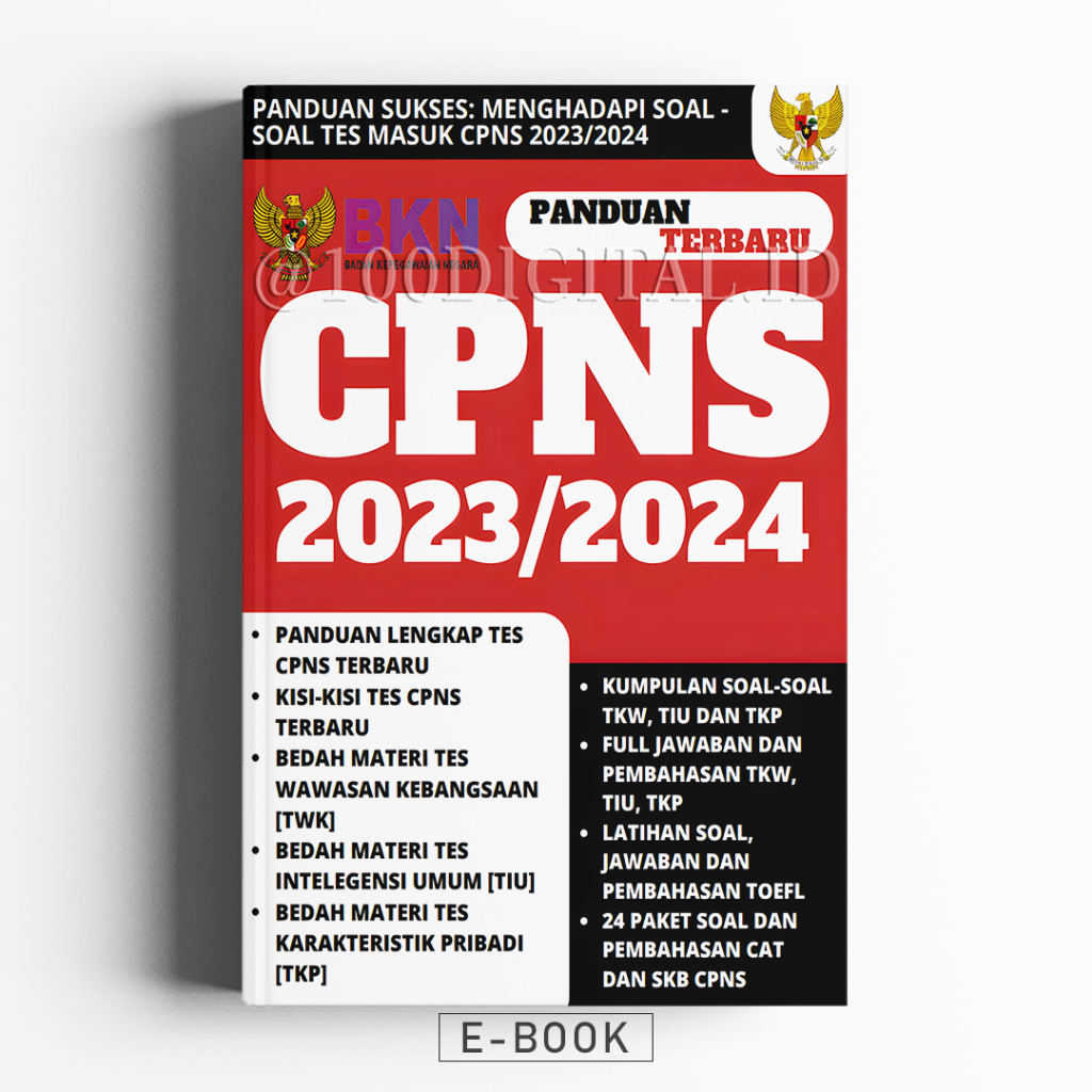 Jual (ID17B5) CPNS 2023/2024 - Panduan Sukses: Menghadapi Soal-soal Tes ...