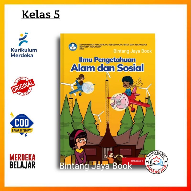Jual Buku Ilmu Pengetahuan Alam dan Sosial IPAS Kelas 5 Kurikulum ...