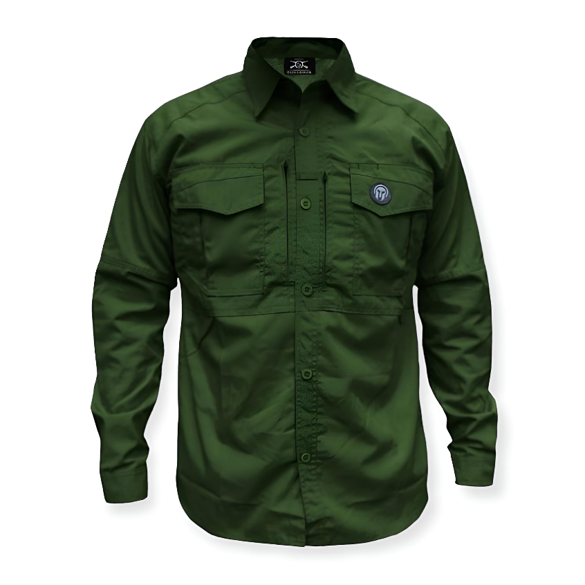 Jual Kemeja Taktikal M-tac Pria - Lengan Panjang Warna ARMY Bahan ...