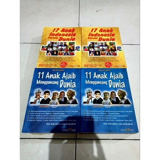 ( PROMO BUKU MURAH ORIGINAL ) BUKU MOTIVASI / 11 ANAK AJAIB MENGGUNCANG DUNIA / 17 ANAK INDONESIA BERPRESTASI DUNIA / VIDI SULAIMAN / BEST SELLER / PENGEMBANGAN DIRI / PROMISE / ANAK AJAIB / INDONESIA / INDONESIA BERPRESTASI