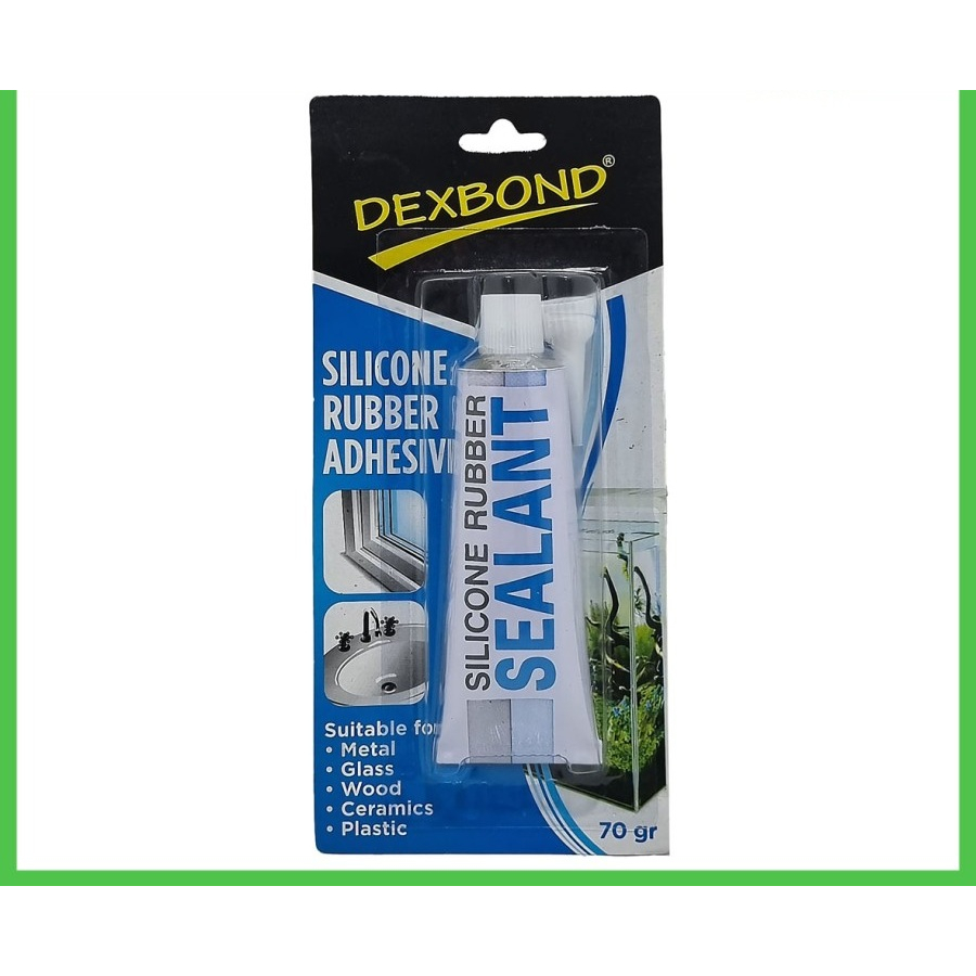 Jual Lem Sealant kaca SILIKON SILLICONE Odol Dexbond 70 gram 70G 70GR ...